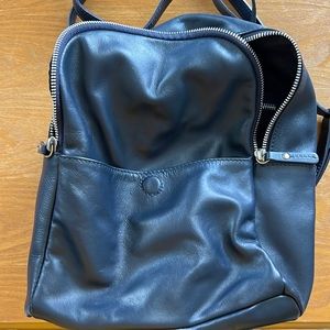American Eagle genuine leather backpack purse